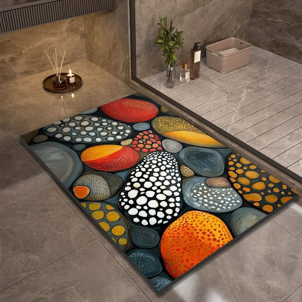 AquaSoft Quick-Dry Bath Mat - LivingLX