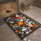 AquaSoft Quick-Dry Bath Mat - LivingLX