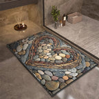 AquaSoft Quick-Dry Bath Mat - LivingLX