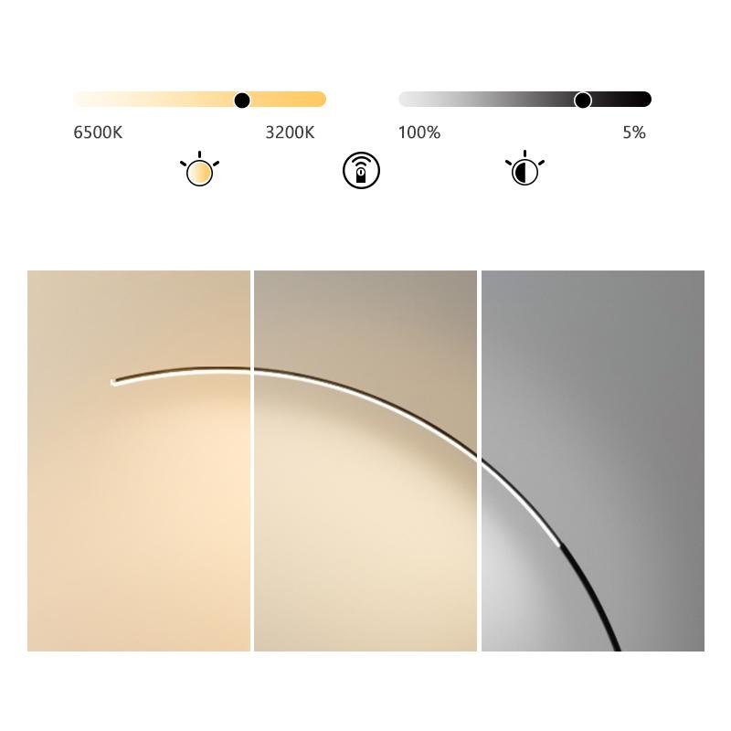 Halcyon Arc Floor Lamp (67")