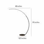 Halcyon Arc Floor Lamp (67")