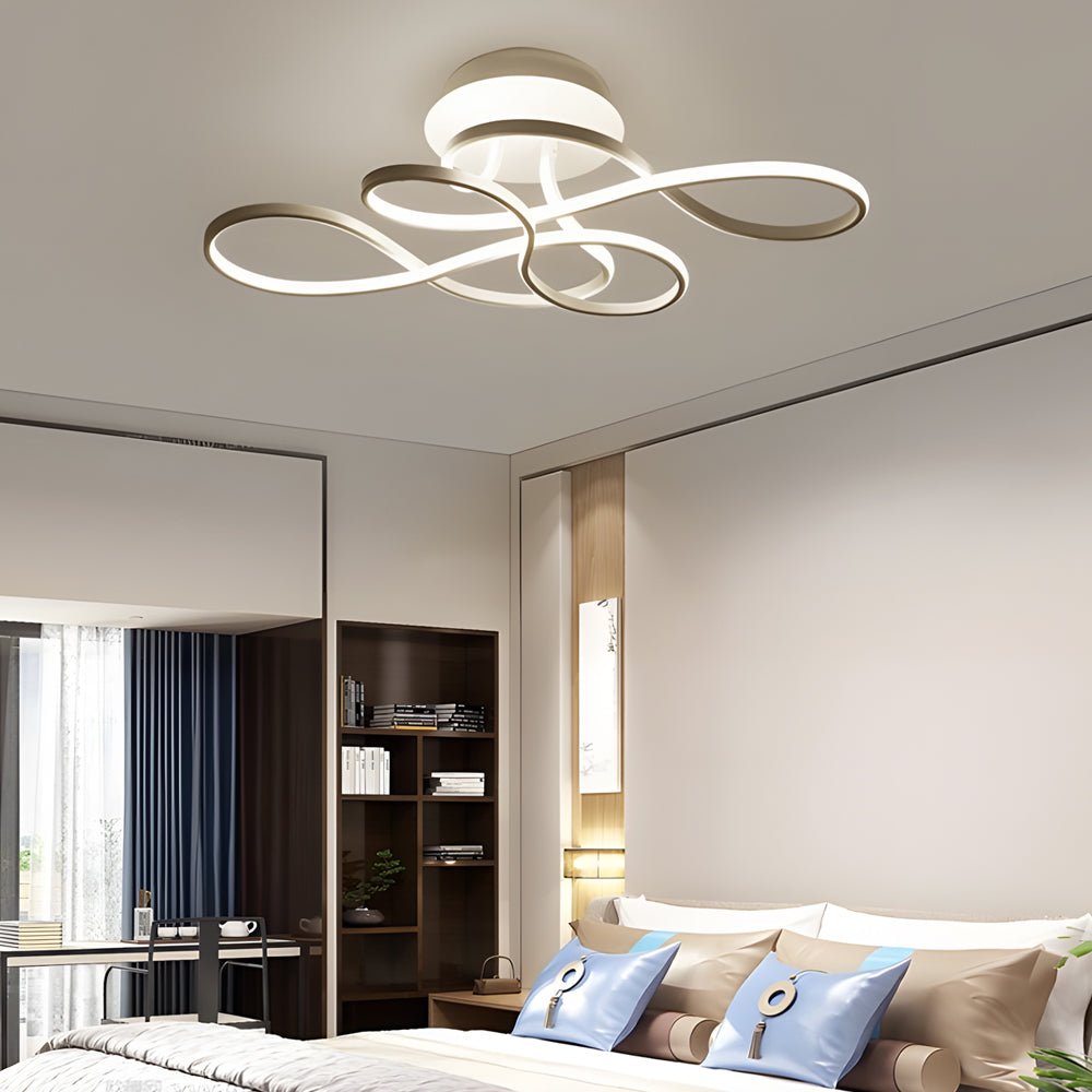Arco Curved LED Flush Mount (30") - LivingLX