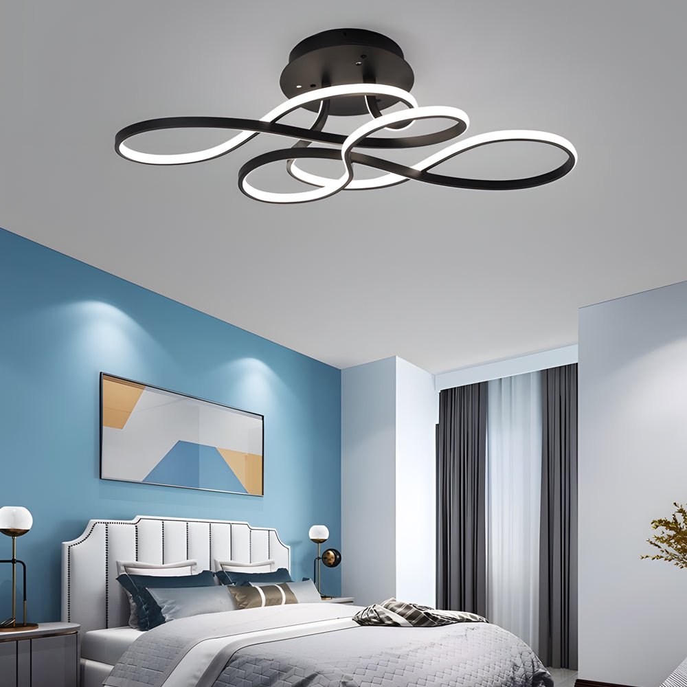 Arco Curved LED Flush Mount (30") - LivingLX