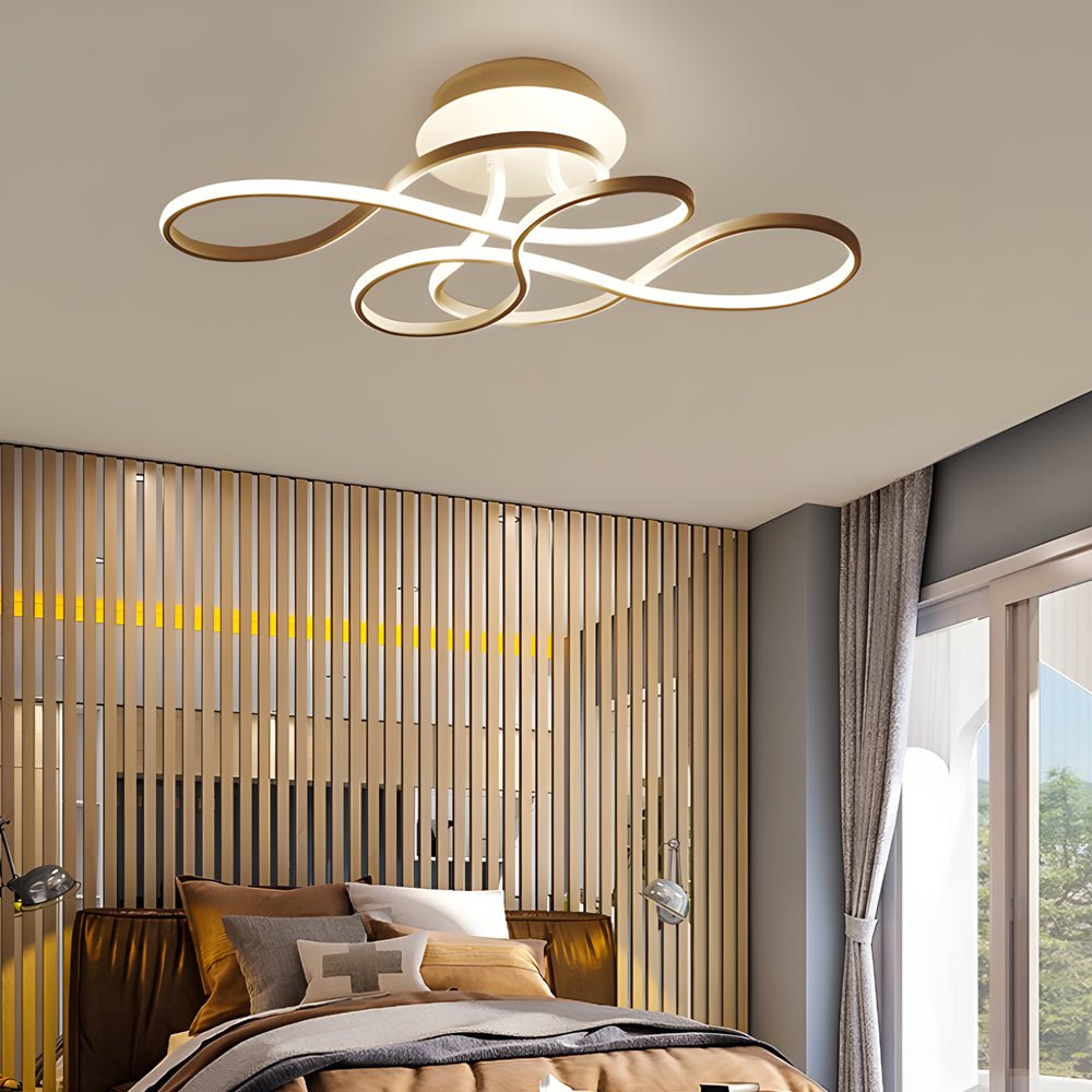 Arco Curved LED Flush Mount (30") - LivingLX