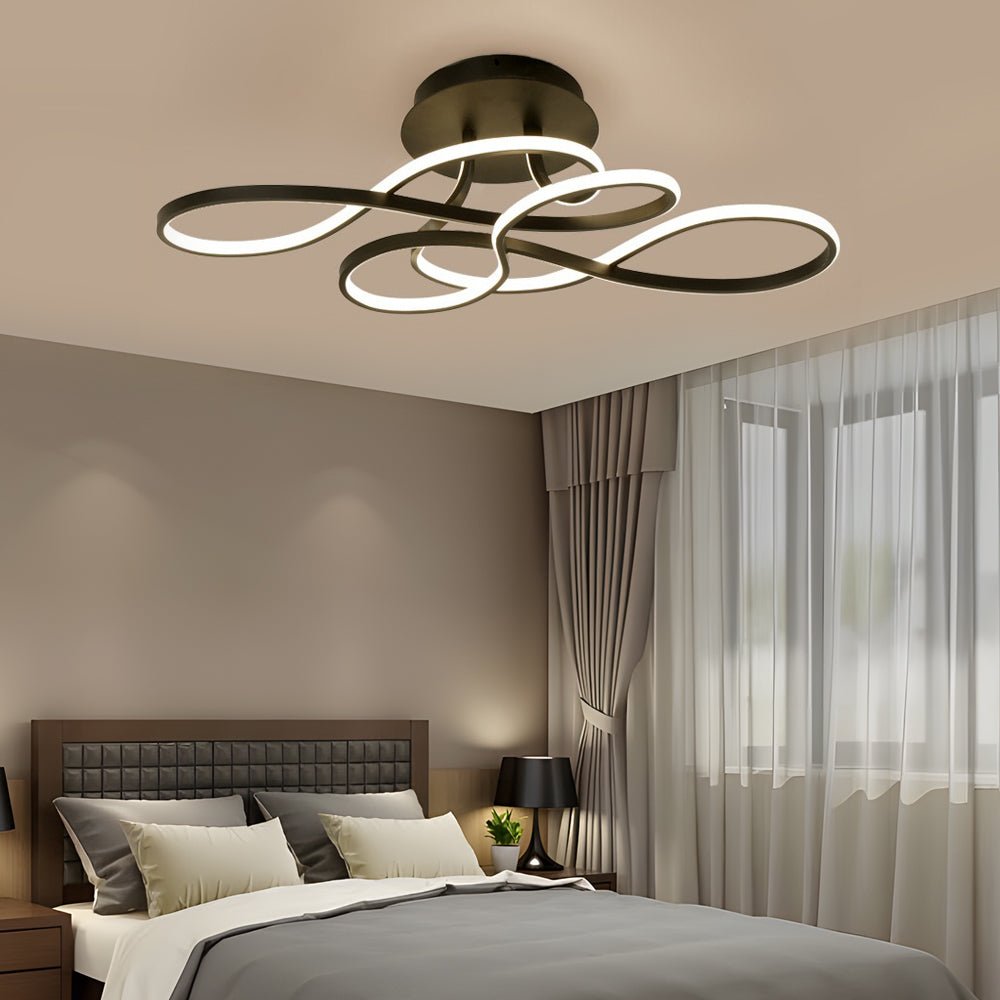 Arco Curved LED Flush Mount (30") - LivingLX