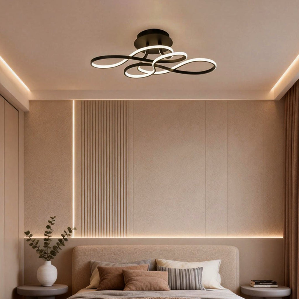 Arco Curved LED Flush Mount (30") - LivingLX
