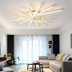 Aria Strip LED Flush Mount (43"–47") - LivingLX