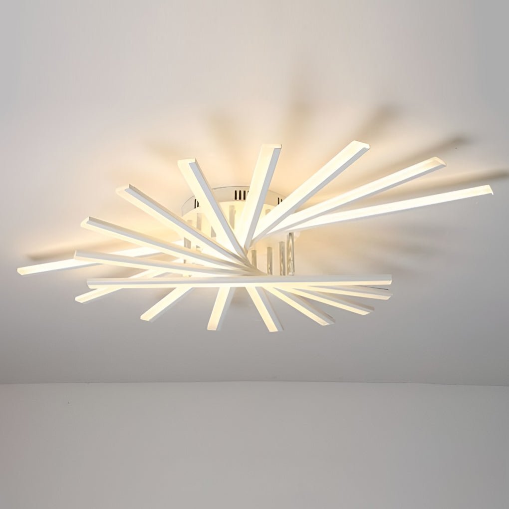 Aria Strip LED Flush Mount (43"–47") - LivingLX