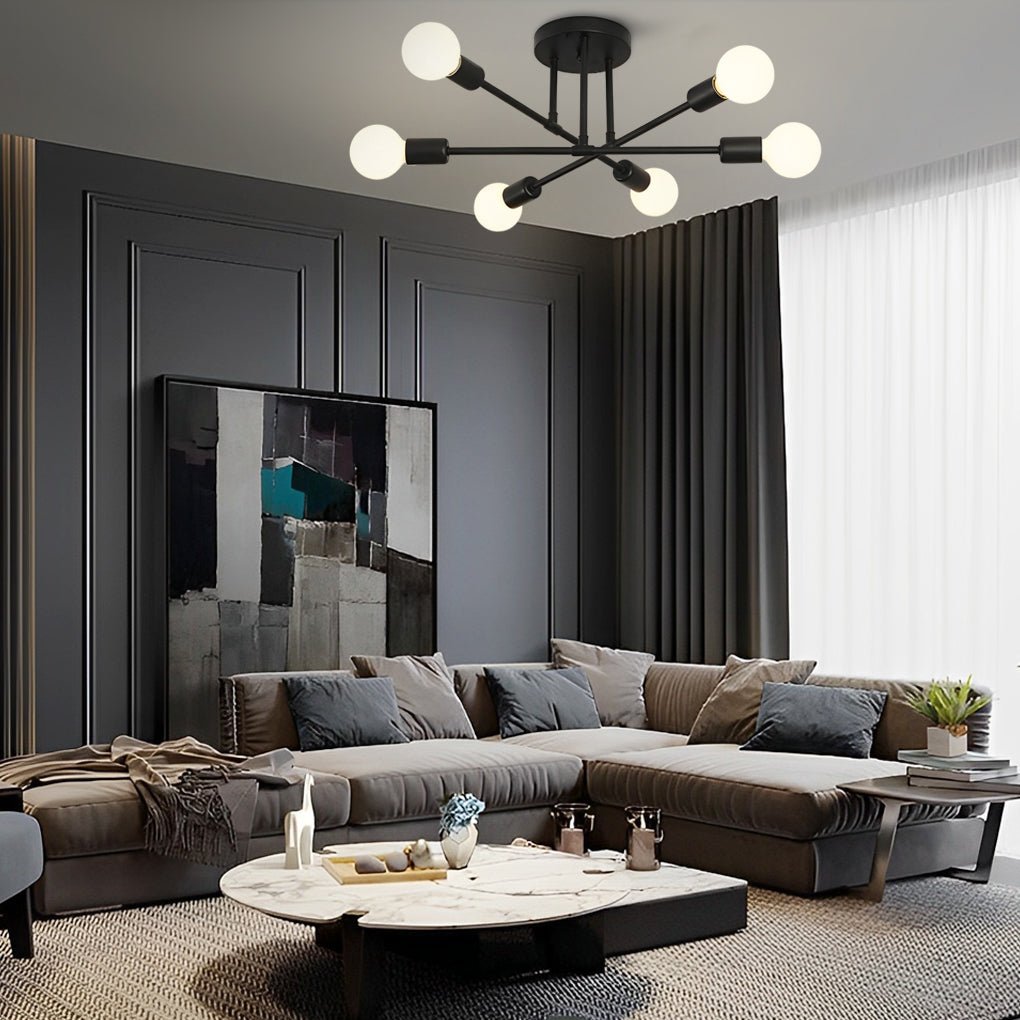 Astra Sputnik Flush Mount (22") - LivingLX