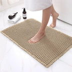 LuxeWeave Waffle Bath Mat
