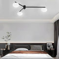 Bijou Bubble Glass Semi-Flush Mount (35"–43") - LivingLX