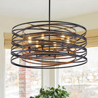 Ridley Drum Cage Pendant (13"–24")