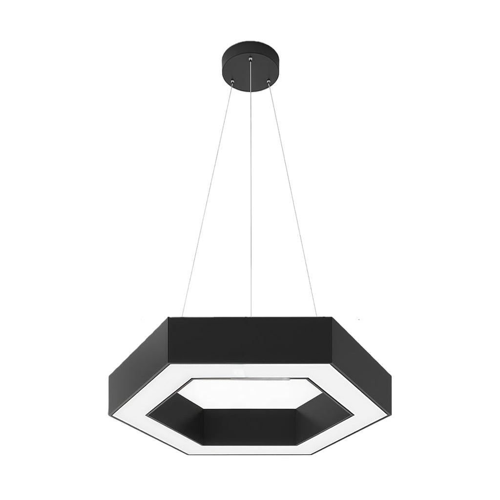 Modern Geometric Hexagonal LED Chandelier