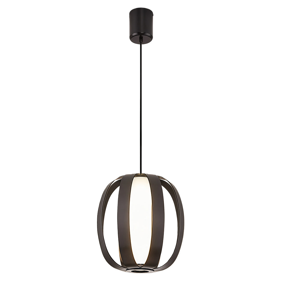 Lantern Contemporary LED Pendant Light - view 3