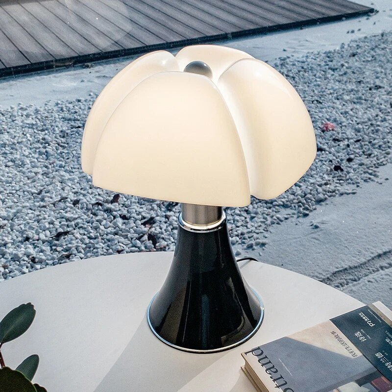 BloomSphere – Table Lamp with Refined Floral Design - LivingLX