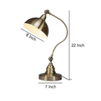 Archer Bronze Gooseneck Desk Lamp (22")