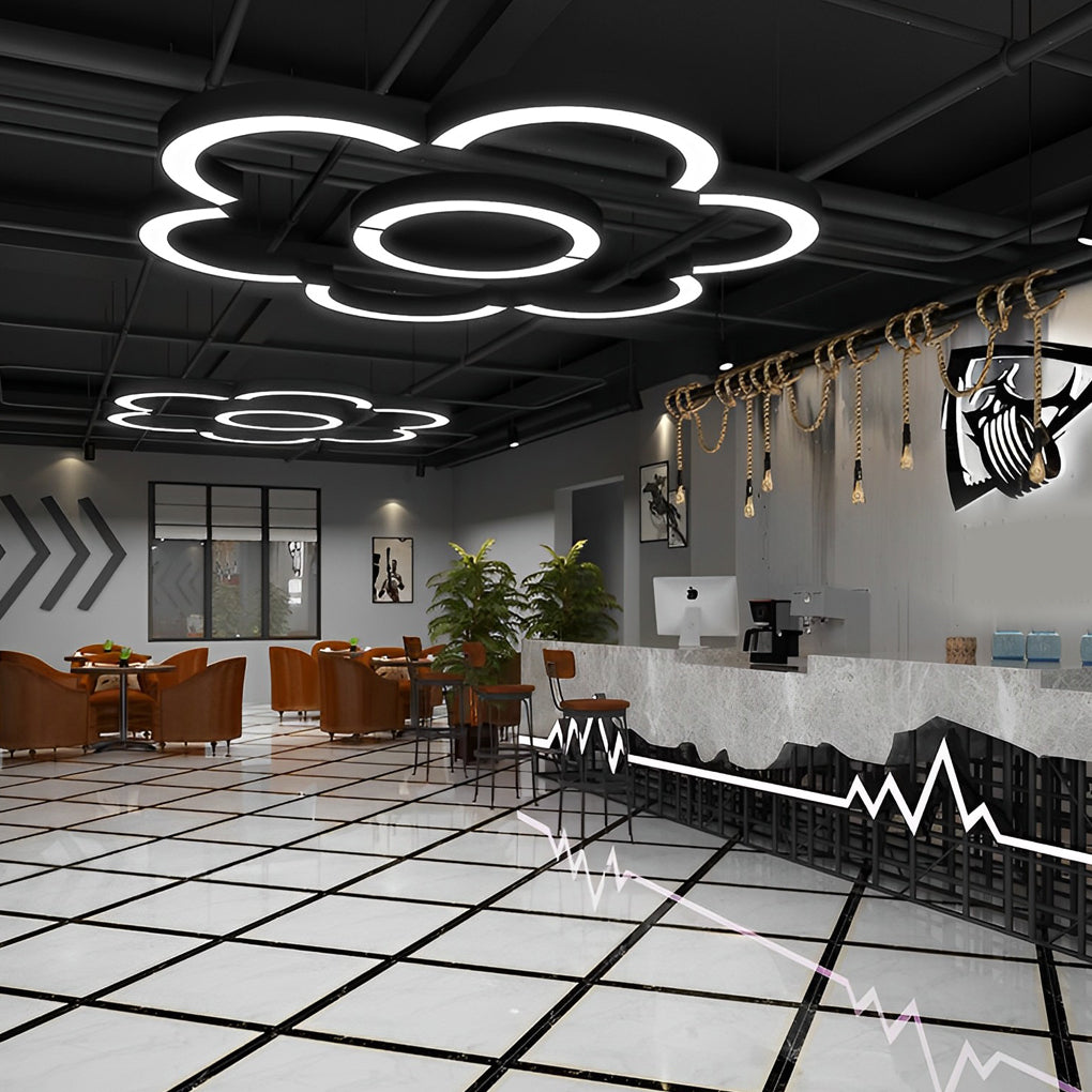 C Shape Minimalist Arc Pendant Light - view 2