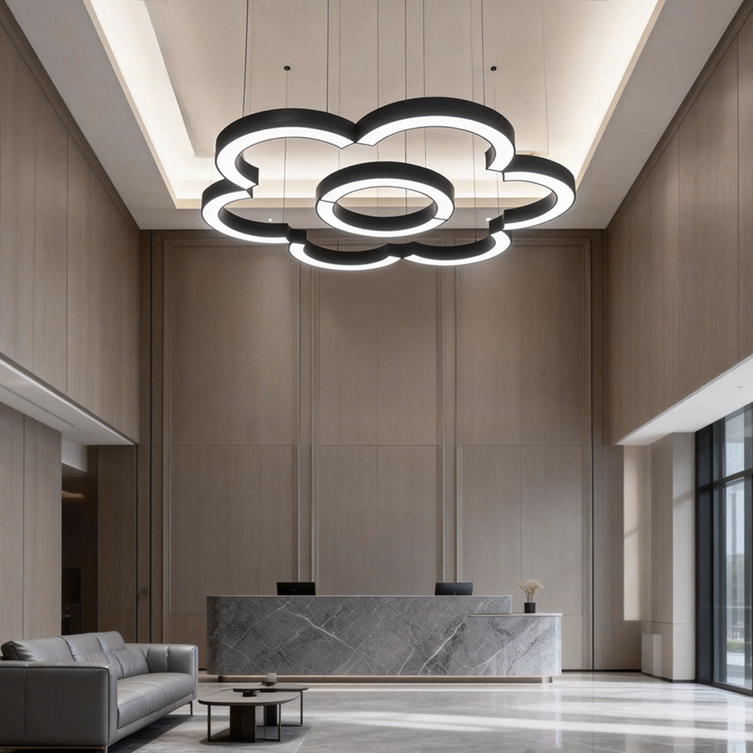 Crescent Arc Linear Pendant (16"–47")