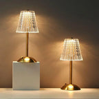 CrystalGlow Touch Crystal Lamp