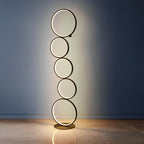 Cascade Five-Ring Floor Lamp (44") - LivingLX