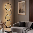 Cascade Five-Ring Floor Lamp (44") - LivingLX