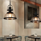 Clear Glass Retro Industrial Pendant Light - view 4