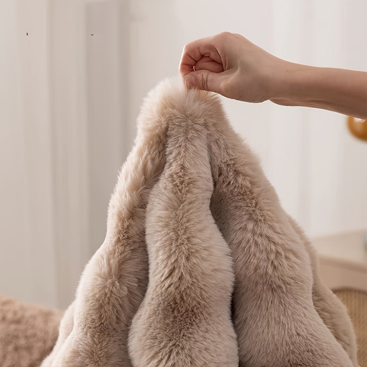 Cloud Comfort Round Bubble Rug | Soft Fluffy Circle Carpet - LivingLX