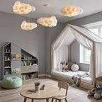 Cumulus Cloud Fabric Pendant (12"–35")