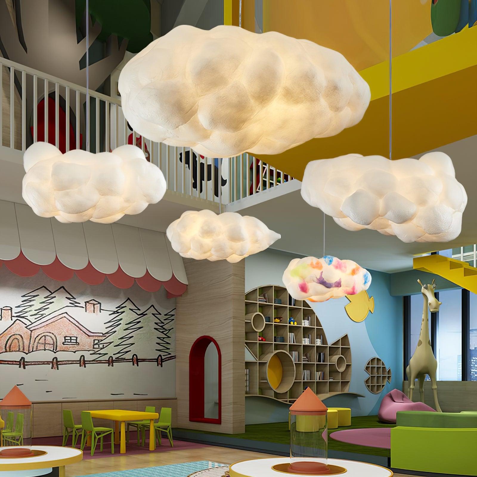 Cloud Pendant Light Modern Art Design - view 3