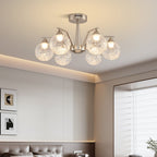 Comet Sputnik Semi-Flush Mount (26"–32") - LivingLX