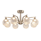 Comet Sputnik Semi-Flush Mount (26"–32") - LivingLX
