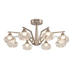 Comet Sputnik Semi-Flush Mount (26"–32") - LivingLX
