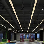 Commercial Linear Rectangular LED Pendant - view 3