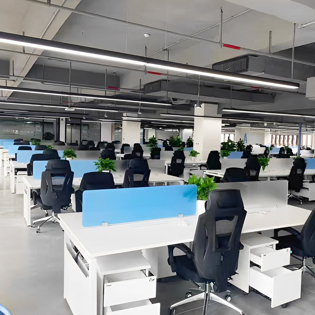 Commercial Linear Rectangular LED Pendant - view 4