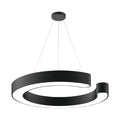 Geometric Iron Frame Acrylic Pendant Light - view 2