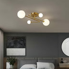 Gold Magic Bean Nordic Ceiling Light