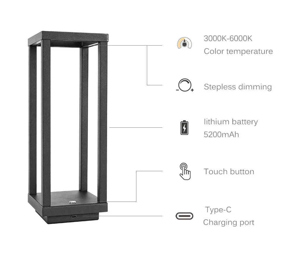 GlowEase Wireless LED Lamp - view 5