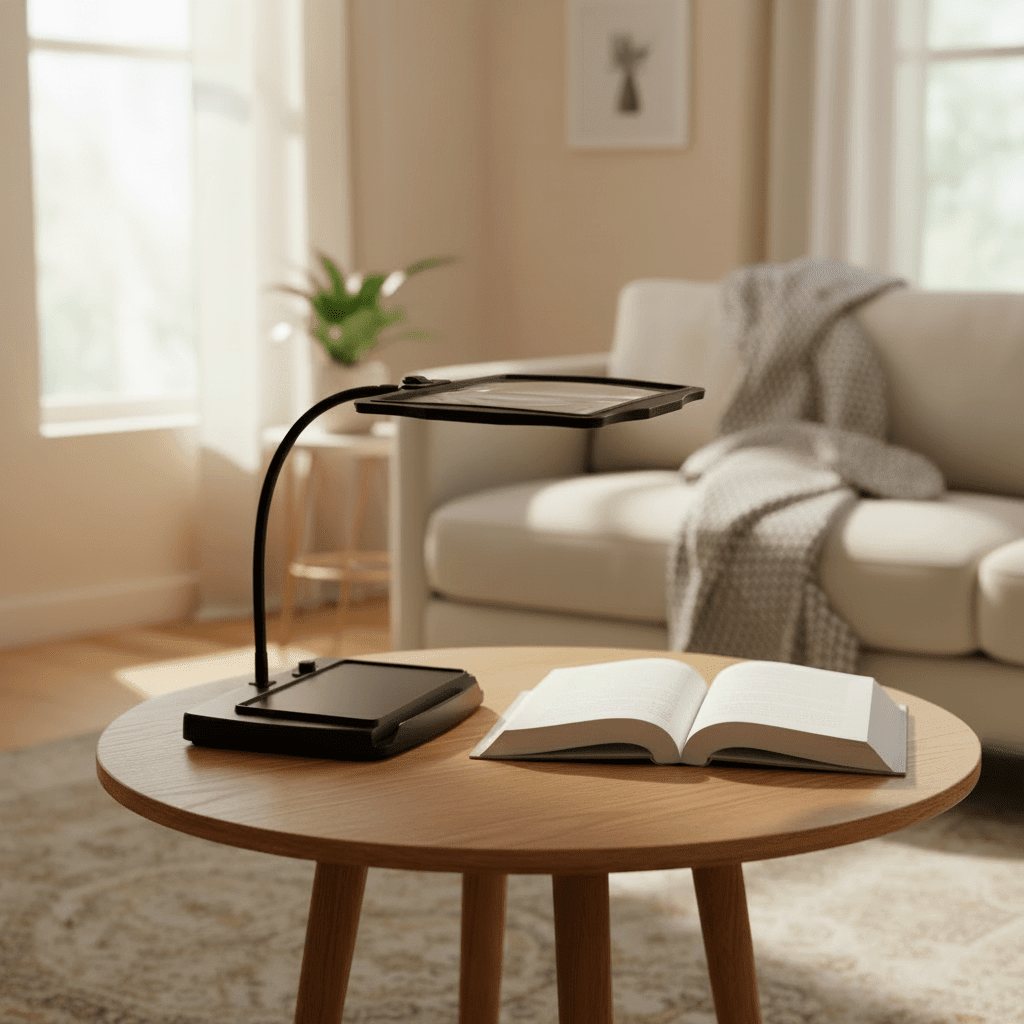 CraftLux LED Magnifying Desk Lamp - LivingLX