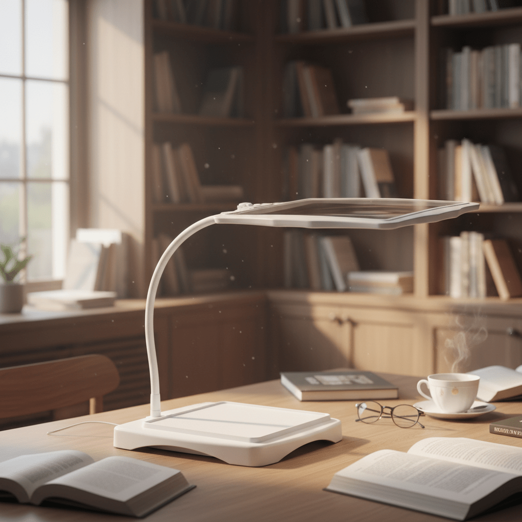 CraftLux LED Magnifying Desk Lamp - LivingLX