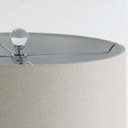 Estelle Crystal Ball Table Lamp (20")