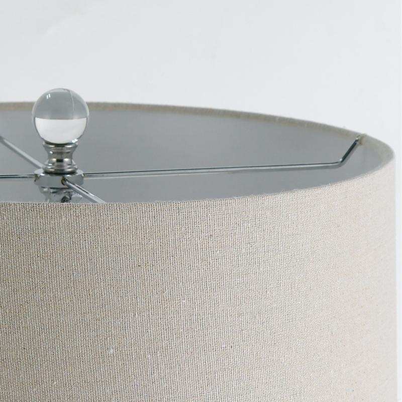 Estelle Crystal Ball Table Lamp (20")