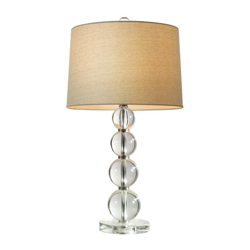 Estelle Crystal Ball Table Lamp (20")