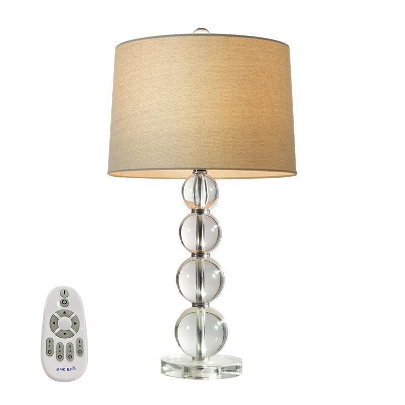 Estelle Crystal Ball Table Lamp (20")