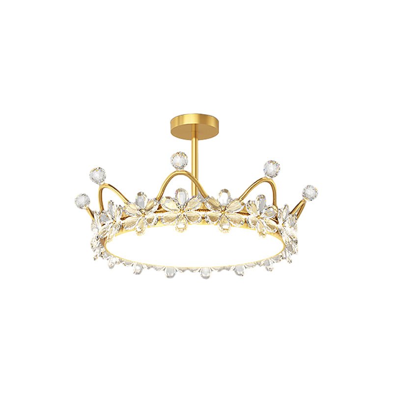 Regina Crystal Flush Mount (18"–22")