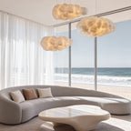 Cumulus Cloud Fabric Pendant (12"–35") - LivingLX