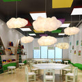 Cumulus Cloud Fabric Pendant (12"–35") - LivingLX