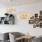 Cumulus Cloud Fabric Pendant (12"–35") - LivingLX
