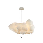 Cumulus Cloud Fabric Pendant (12"–35") - LivingLX