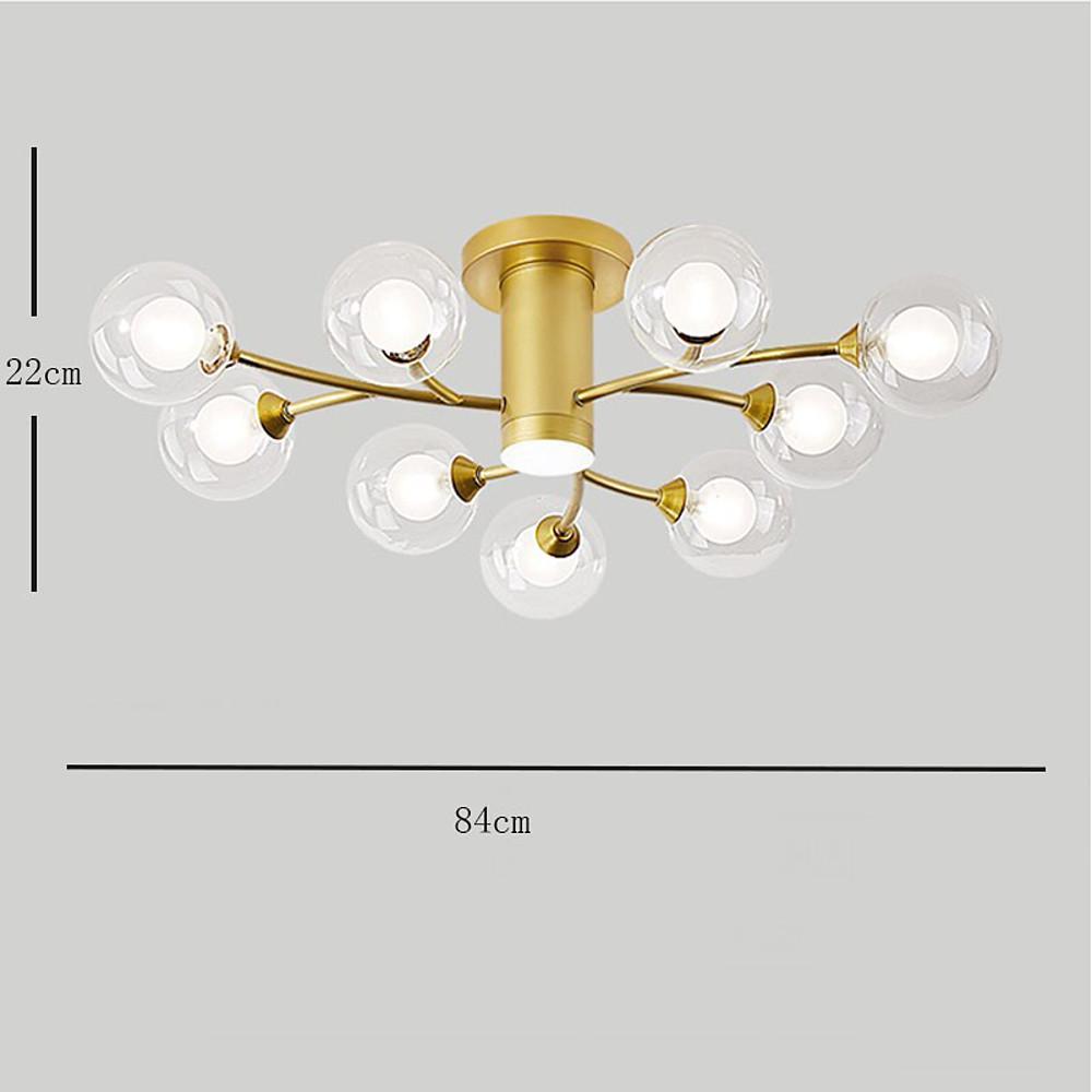 Orbit Globe Flush Mount (33")
