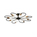 Dahlia Floral Flush Mount (33") - LivingLX